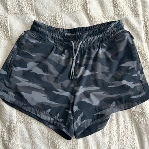 ATHLETA Girl All Play Camo Shorts XL